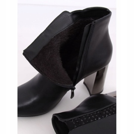 Bottines noires à talons 7673-GA Noir 2