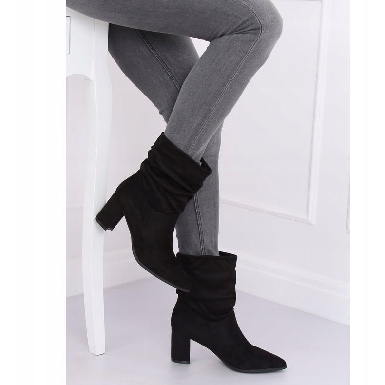 Noir 5582 Bottes de descente noires 2