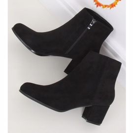 Noir Bottines à talons L7196A Noir le noir 1