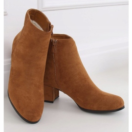 Camel L7196A Bottines à talons camel brun 4