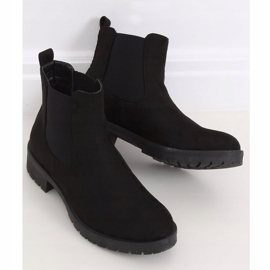 Bottines Chelsea noires pour femme JY2000 Noir 1