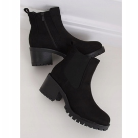 Bottines Chelsea noires, noir 4935 Noir le noir 1