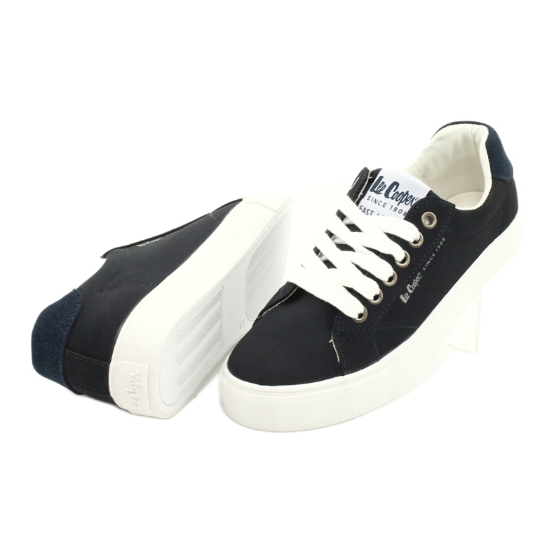 Sneakers Eco-Dire Lee Cooper LCJL-20-31-083 Navy Blue bleu 3