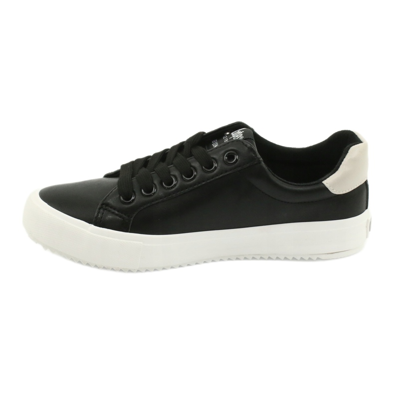 Lee Cooper Sneakers pour femmes en cuir LCJL-20-31-071 Black le noir 1