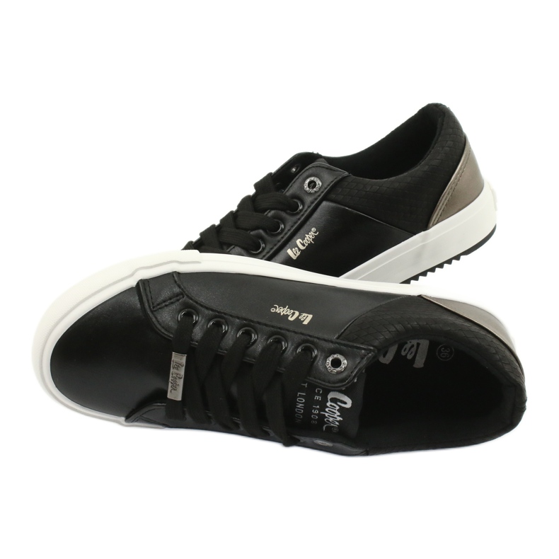 Lee Cooper Sneakers Eco-Ski pour femmes LCJL-20-31-041 Black noir 4