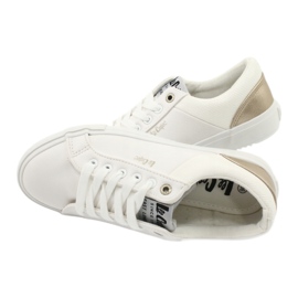 Chaussures Lee Cooper W LCJL-20-31-042 blanc doré 3