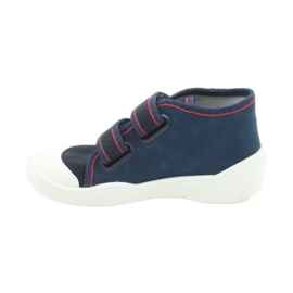 Chaussures enfant Befado orange 212P061 blanche rouge bleu marin 1