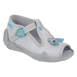 Chaussures pour enfants Befado 213P121 bleu argent 1 Chaussures pour enfants Befado 213P121 bleu argent 1