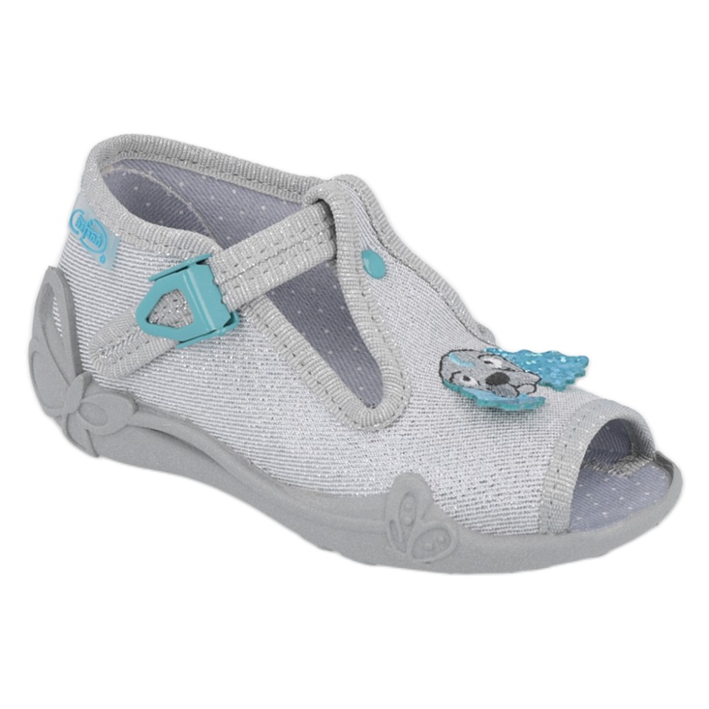 Chaussures pour enfants Befado 213P121 bleu argent 1 Chaussures pour enfants Befado 213P121 bleu argent 1
