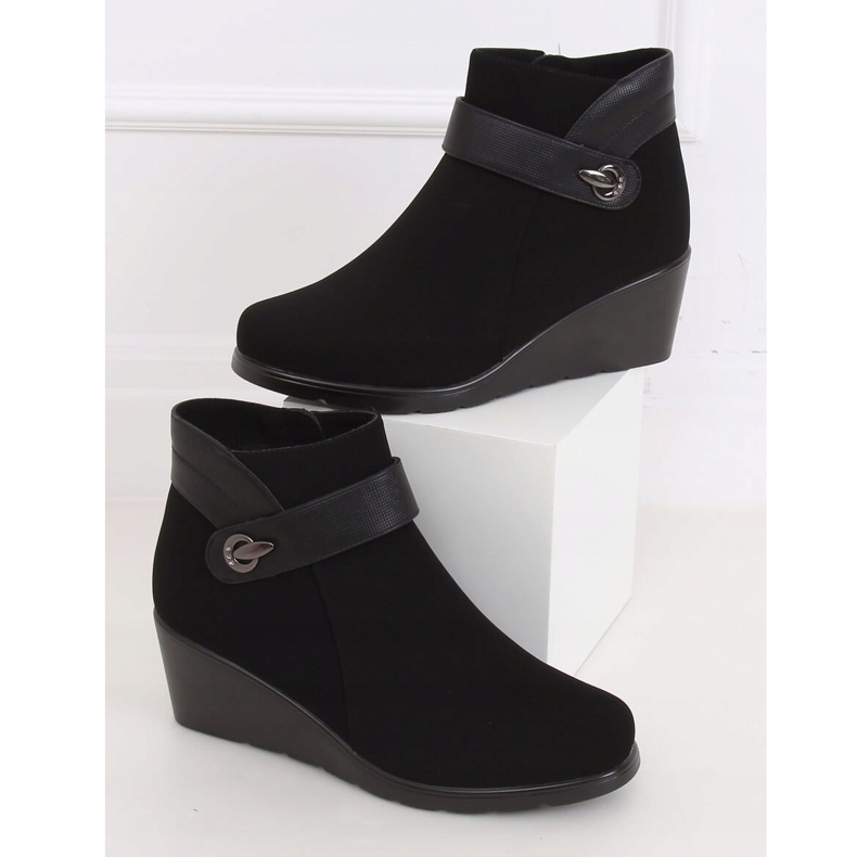 Noir Bottines noir 862 Noir le noir 1