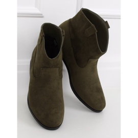 Bottes de cowboy plates vertes TX-1876 Vert 2