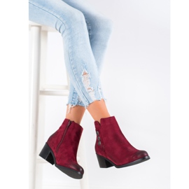 Goodin Bottes décontractées rouge 2