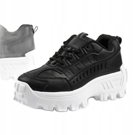 Chaussures de sport noires tendance Pereipheme 1