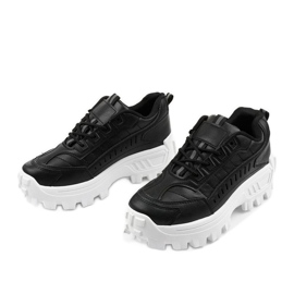 Chaussures de sport noires tendance Pereipheme 2