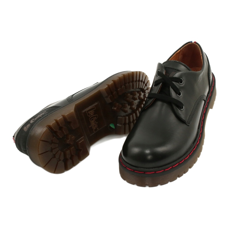 Lee Cooper LCJPL-20-01-021 bottes en cuir noir 3