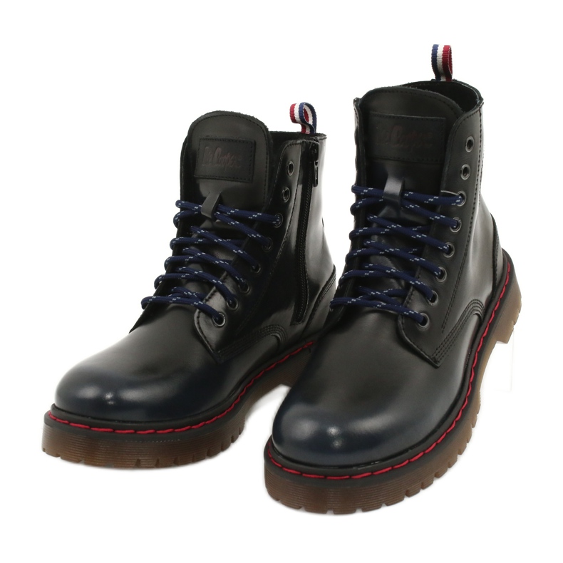 Lee Cooper Bottes LCJPL-20-01-014 Marine noir bleu marine 2
