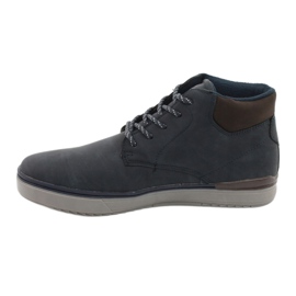 Lee Cooper LCJ-20-29-063B chaussures pour hommes brun bleu marine 1