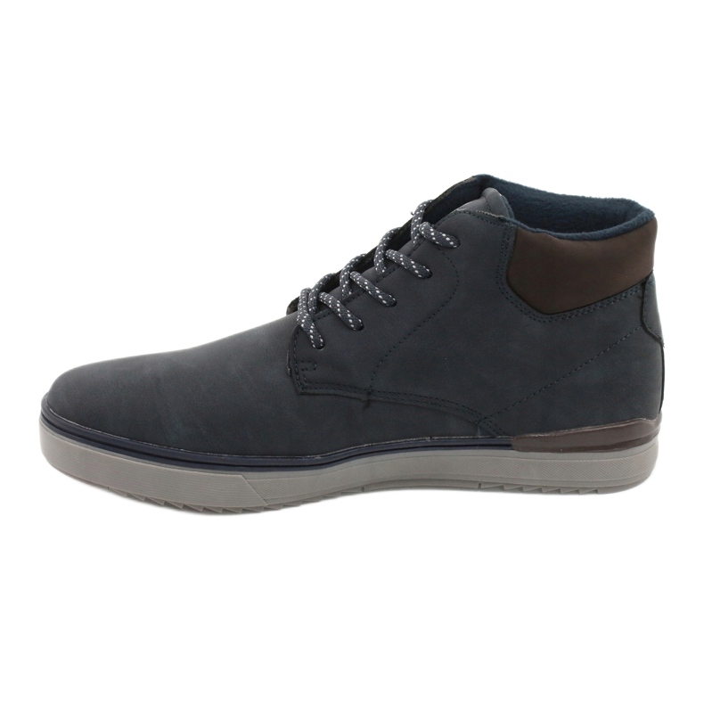 Lee Cooper LCJ-20-29-063B chaussures pour hommes brun bleu marin 1