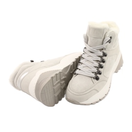 Bottes de sport confortables Lee Cooper LCJL-20-31-151 beige gris 3 Bottes de sport confortables Lee Cooper LCJL-20-31-151 beige gris 3