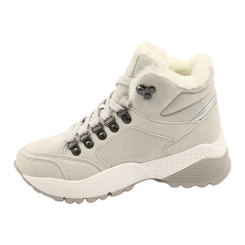 Bottes de sport confortables Lee Cooper LCJL-20-31-151 beige gris 1 Bottes de sport confortables Lee Cooper LCJL-20-31-151 beige gris 1