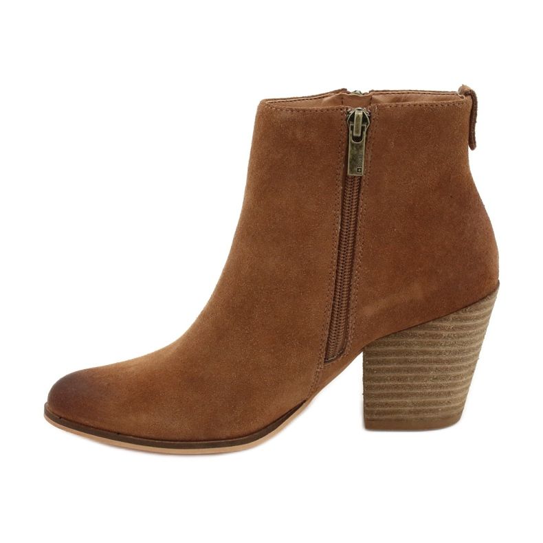 Bottes en daim Big Star GG274364 camel brun 4