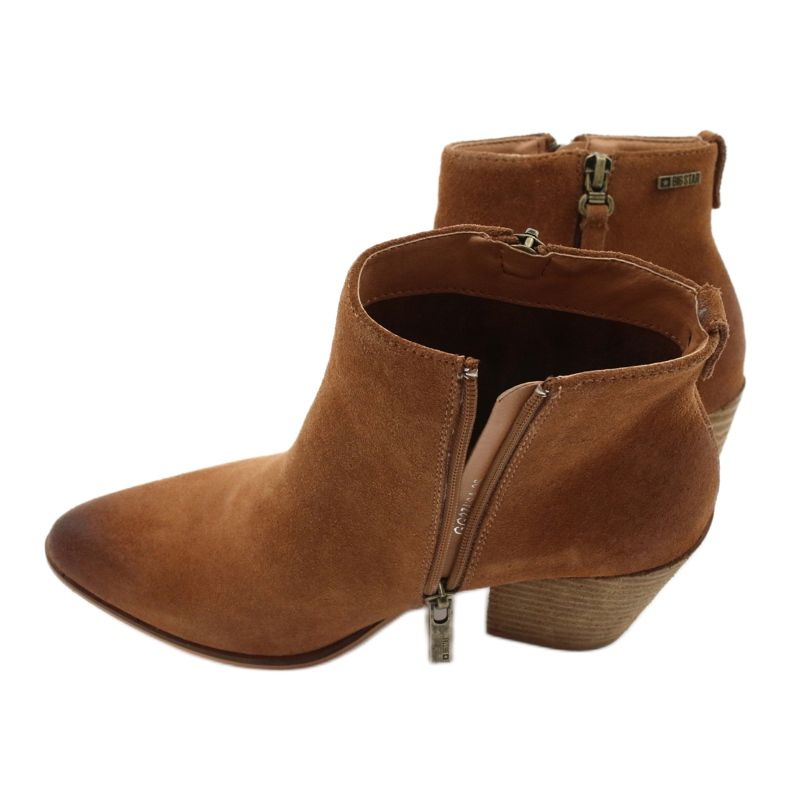 Bottes en daim Big Star GG274364 camel brun 7