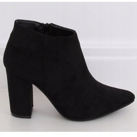 Chaussures sur le poteau noir G-7668 Noir 1