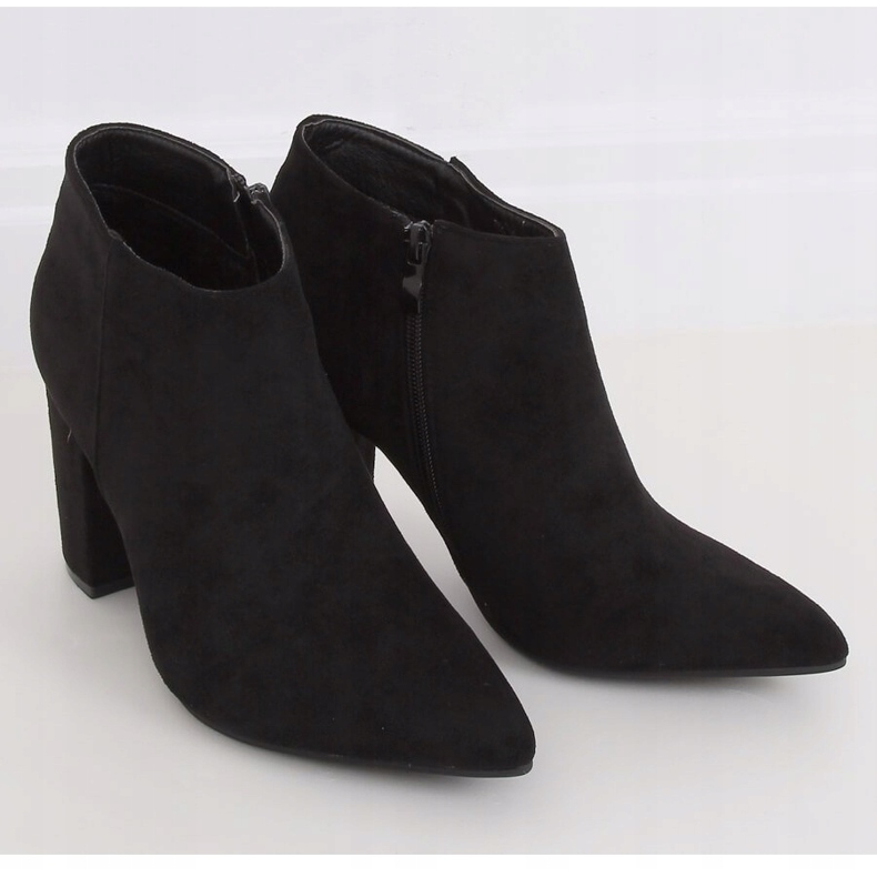 Chaussures sur le poteau noir G-7668 Noir le noir 2