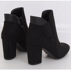 Bottes sur le poteau noir K-99107-2 Noir 2