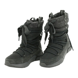 Bottes de neige Big Star Sport sur fourrure gris 2