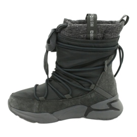 Bottes de neige Big Star Sport sur fourrure gris 1