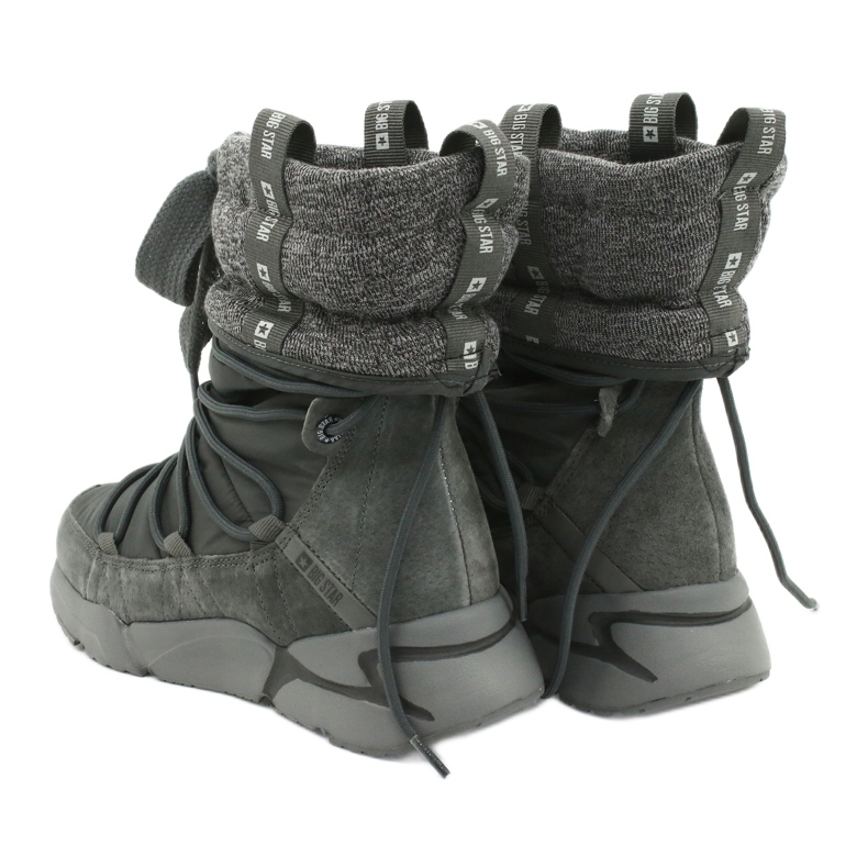 Bottes de neige Big Star Sport sur fourrure gris 4