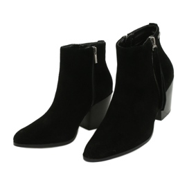 Bottes en daim Big Star GG274362 noir 2