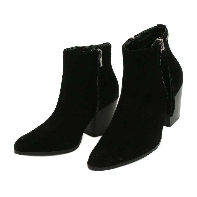 Bottes en daim Big Star GG274362 noir 2