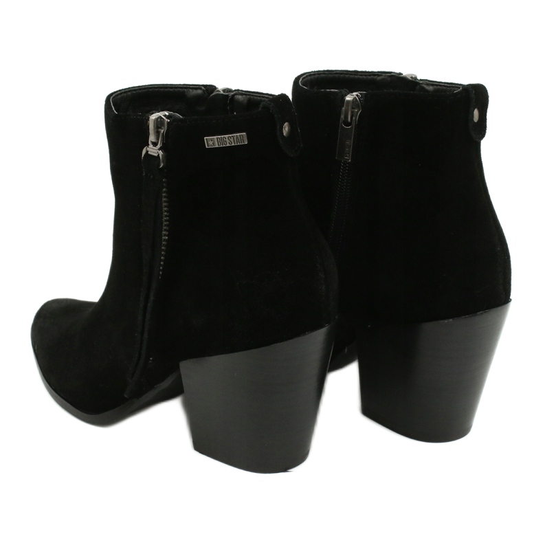 Bottes en daim Big Star GG274362 le noir 3