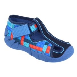 Chaussures enfant Befado 190P095 rouge bleu marin bleu 1