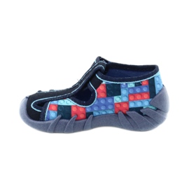Chaussures enfant Befado 190P095 rouge bleu marine bleu 2