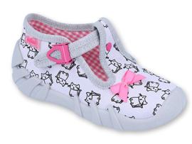 Chaussures enfant Befado 110P377 noir rose argent gris 1