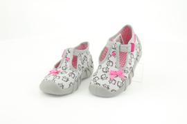 Chaussures enfant Befado 110P377 noir rose argent gris 3