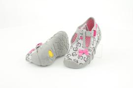 Chaussures enfant Befado 110P377 noir rose argent gris 4