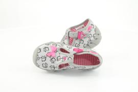Chaussures enfant Befado 110P377 noir rose argent gris 5