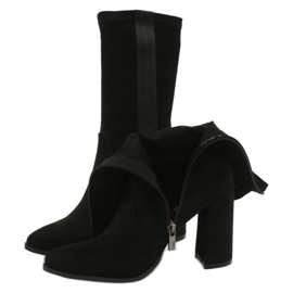 Big Star Bottes pour femmes sur le poteau GG274397 noir le noir 6