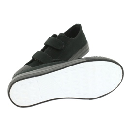 Atletico Baskets Velcro noires TDZ-7-V le noir 4