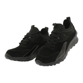 Filippo Chaussures de sport glissantes avec une chaussette DP1531 / 20 BK le noir 3