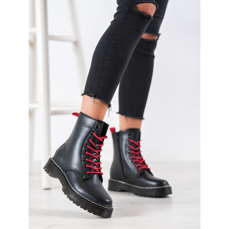 SHELOVET Bottes noires 1