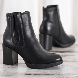 Weide Bottes confortables sur un poteau le noir 3
