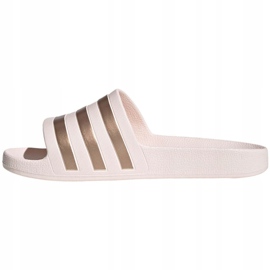 Chaussons Adidas Adilette Aqua W FW4291 rose doré 2