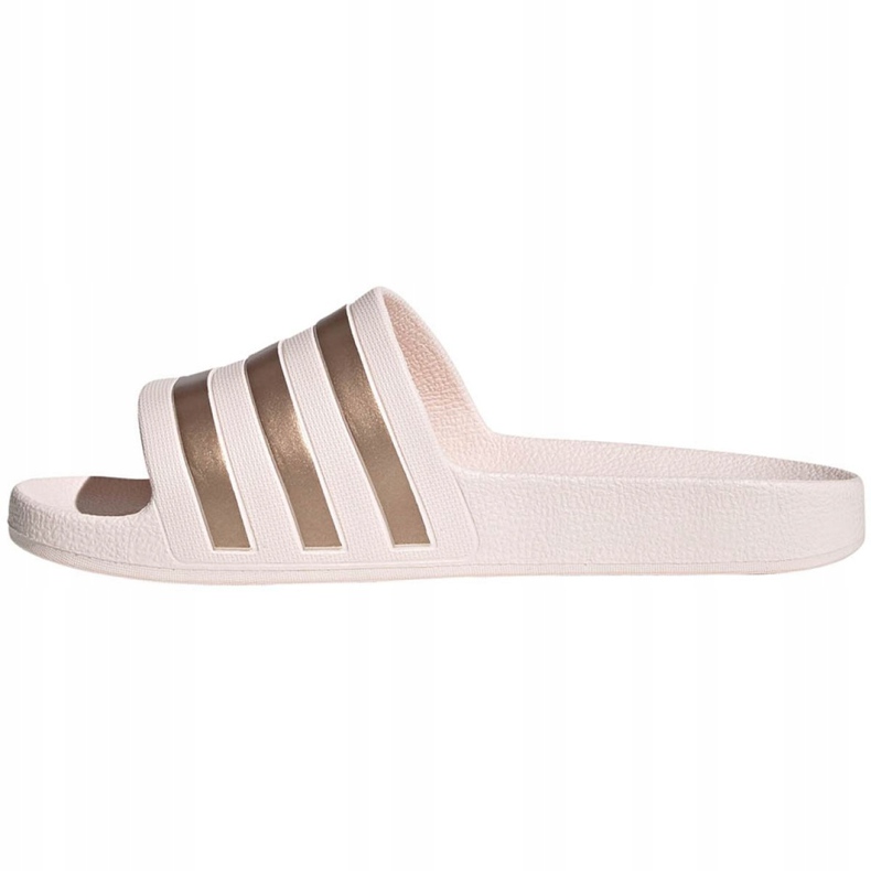 Chaussons Adidas Adilette Aqua W FW4291 rose doré 2