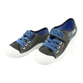 Chaussures enfant Befado 251X129 bleu gris 3