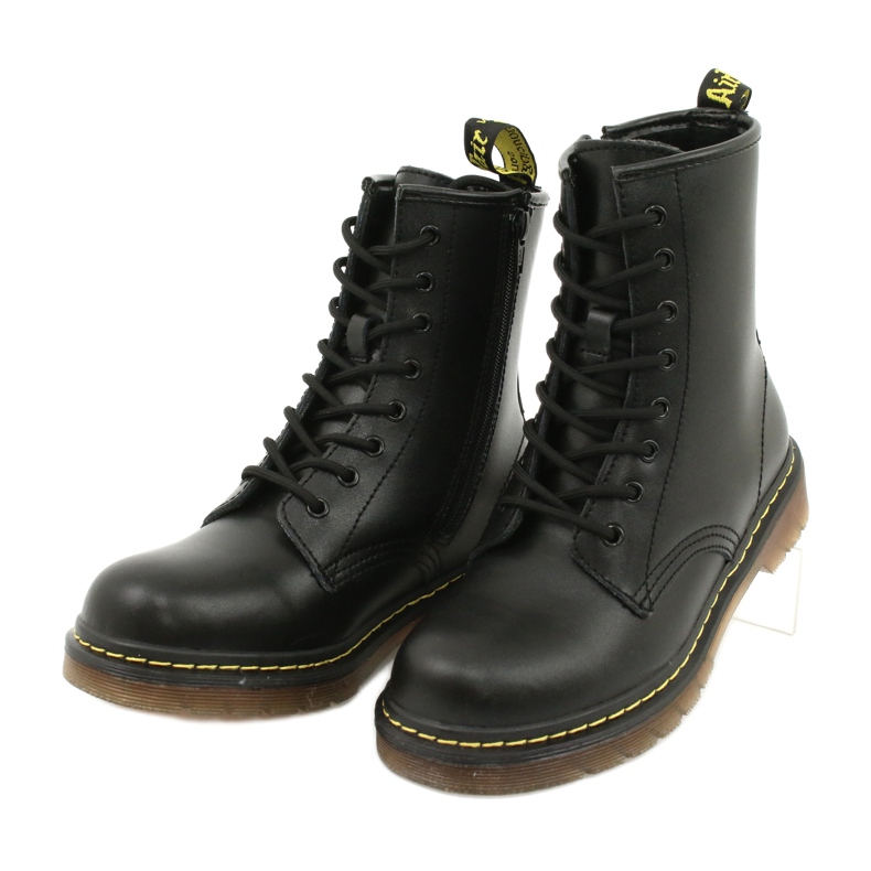 Bottes noires Mckey GL429 BK le noir 2